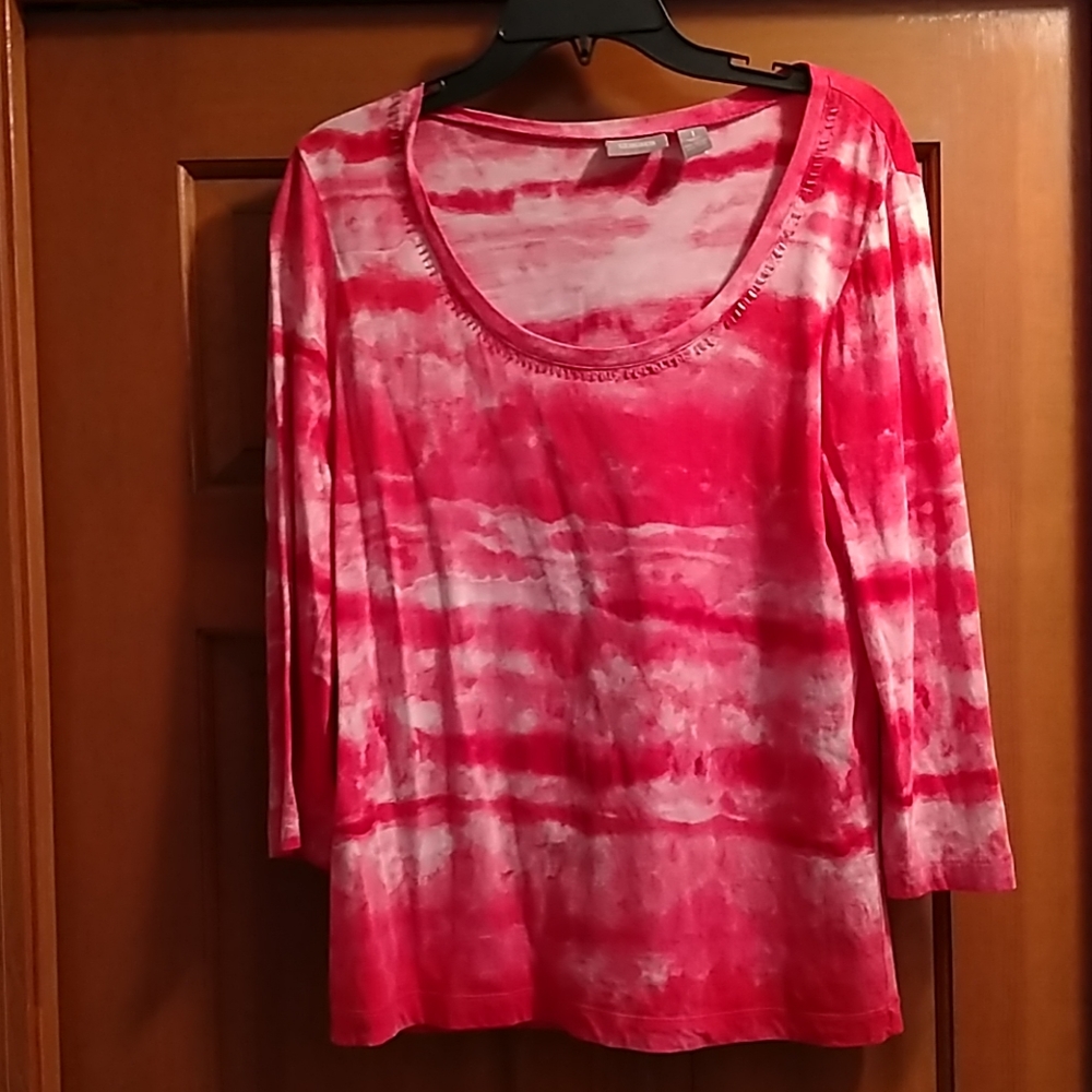Coral 3/4 Chico top
